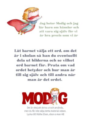 modig - SEL Jag är stärkande ord