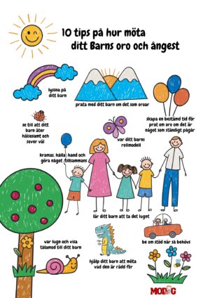 10 tips möta barns oro