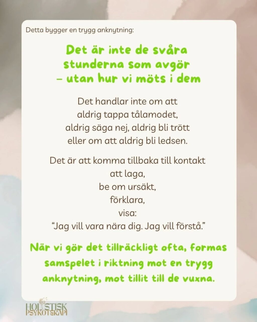 Instagram post from holistisk_psykoterapi. This post is in position 3.